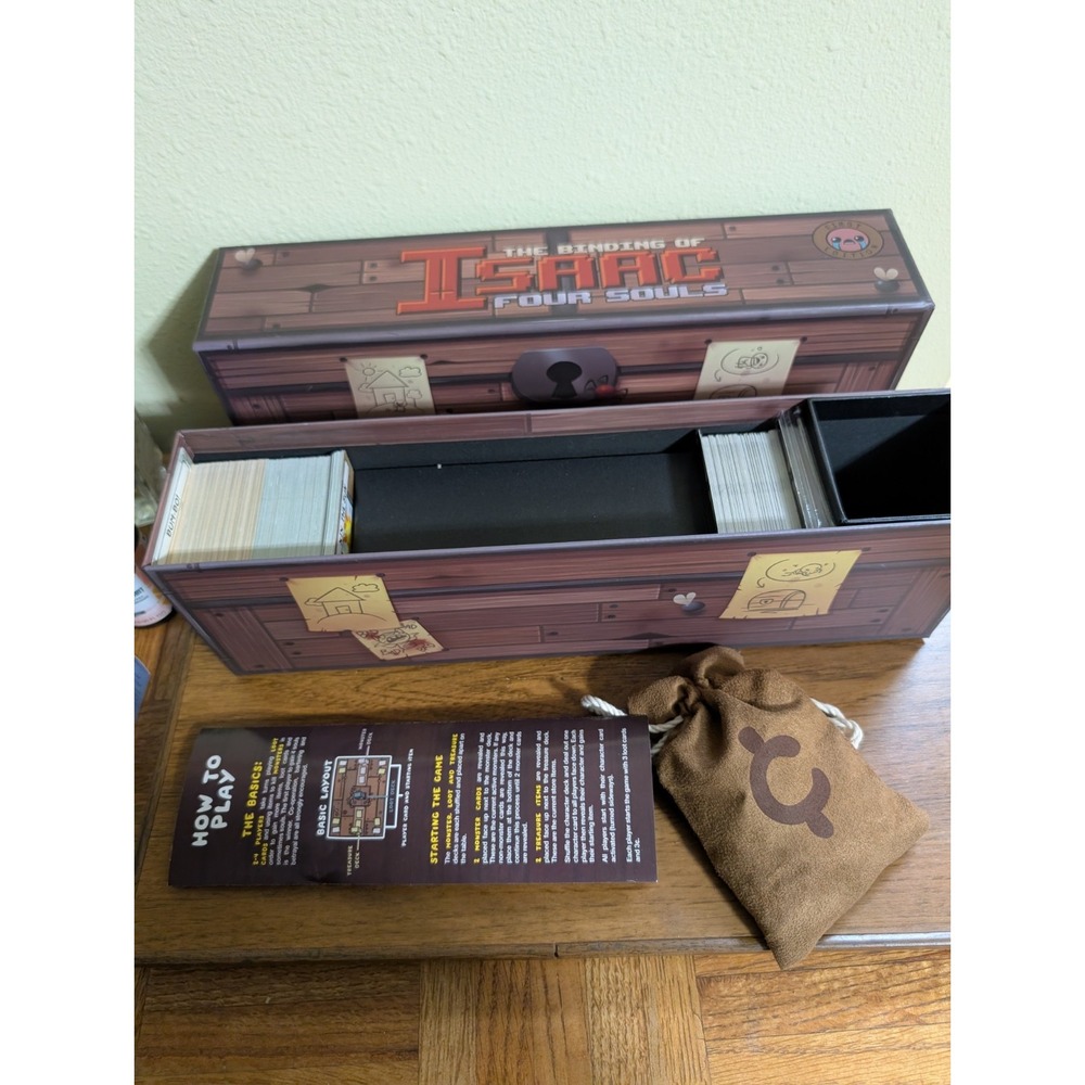 The Binding of Isaac Four Souls First Edition Card Game Studio 71 Poplife